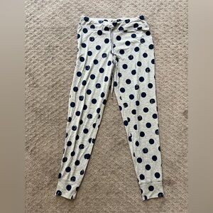 Jenni Intimates Cat Polka Dot Jogger Style PJ Pants. Small.